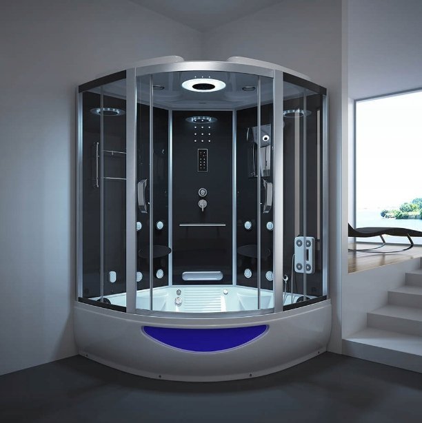 HDL Ekskluzywny prysznic parowy z hydromasażem 150x220