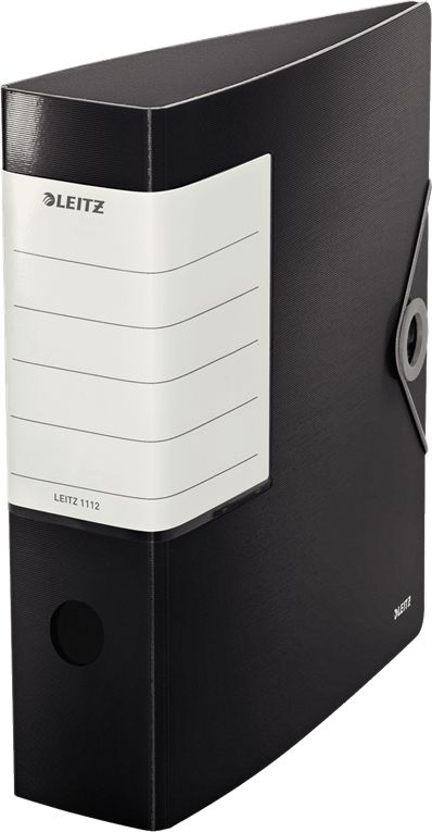 Segregator Leitz 180° Active Solid dźwigniowy A4 82mm czarny (11120095)