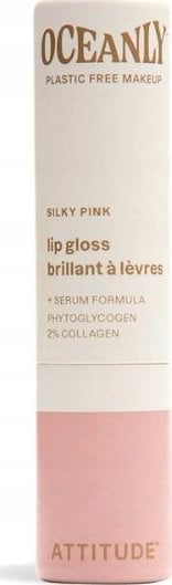 Attitude Attitude Oceanly, Błyszczyk do ust, Silky Pink, 3,4 g