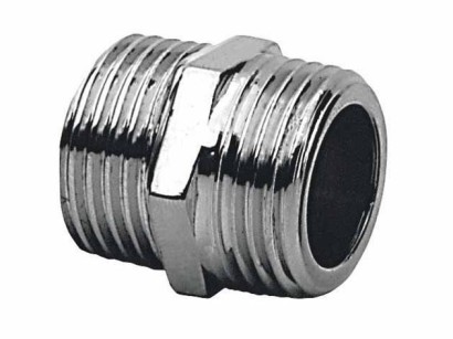 Nypel chromowany 3/8\"