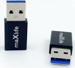 Adapter USB MaxLife USB-C - USB Czarny (8_2273669)