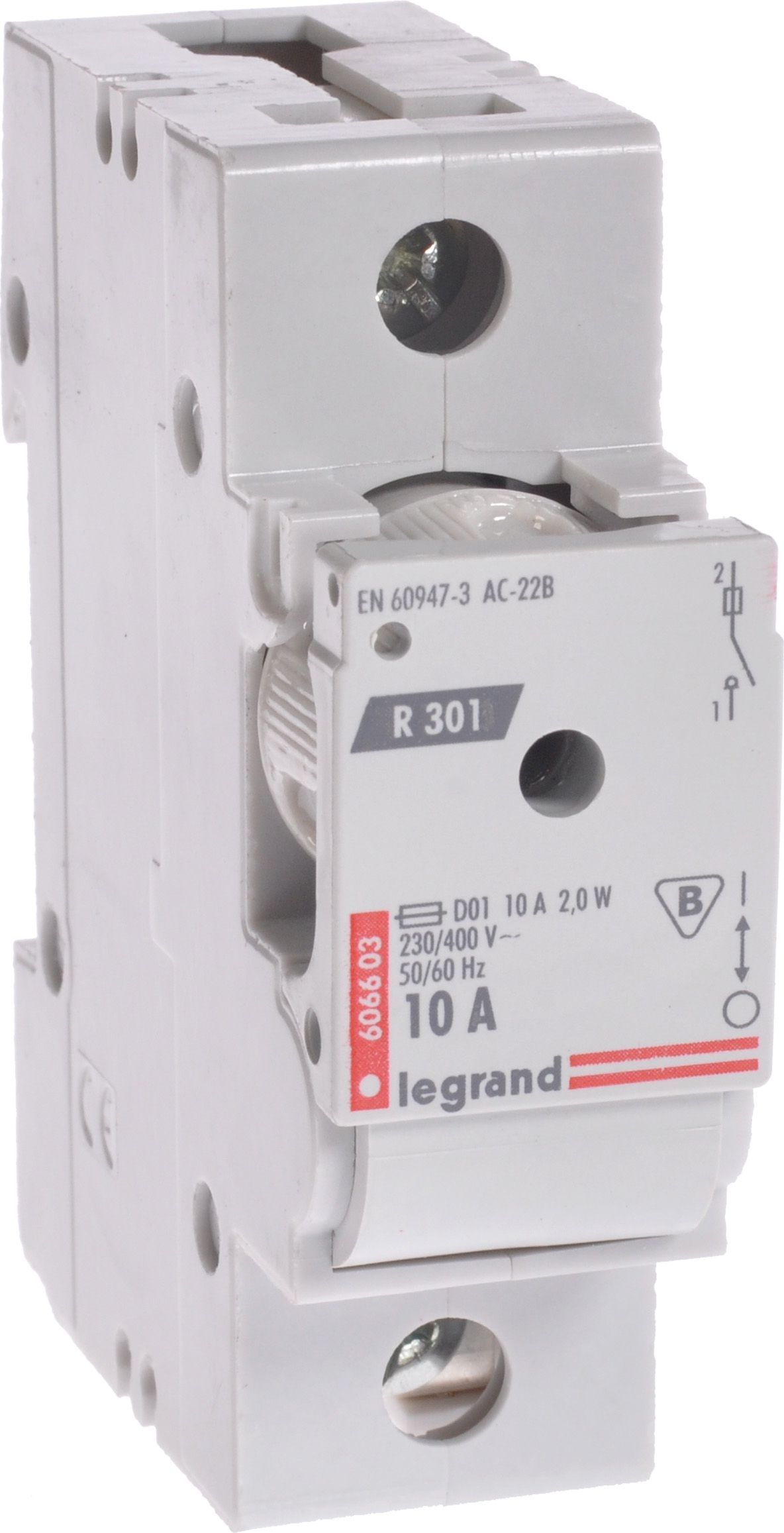 Legrand Rozłącznik bezpiecznikowy R 301 10A 1P - 606603