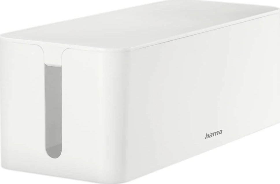 Organizer Hama PUDEŁKO NA KABLE "MAXI" 40.6 x 15.6 x 13.5 CM BIAŁE