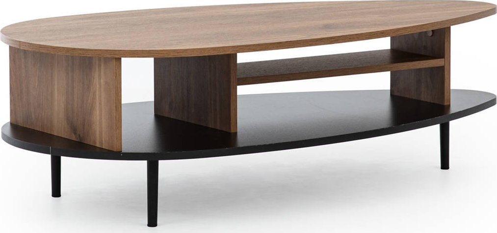 Ravio Stolik kawowy Nero w stylu retro