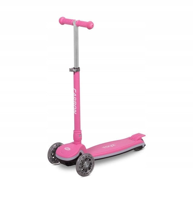 HULAJNOGA 3-KOŁOWA CARBON PINK