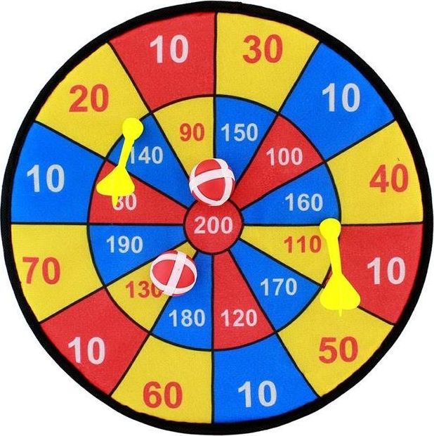 Alpinestars Tarcza do rzutek dart AG625A+piłeczki+lotki