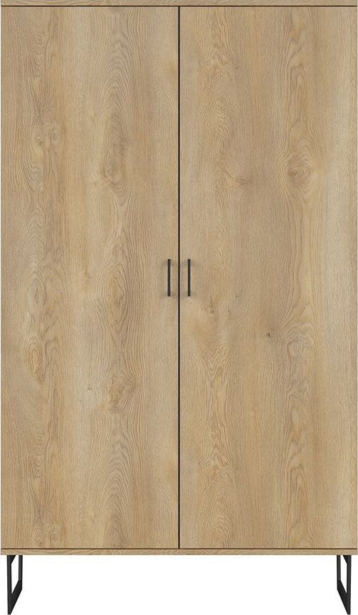 Elior Drewniana szafa z półkami - Bahama 9X