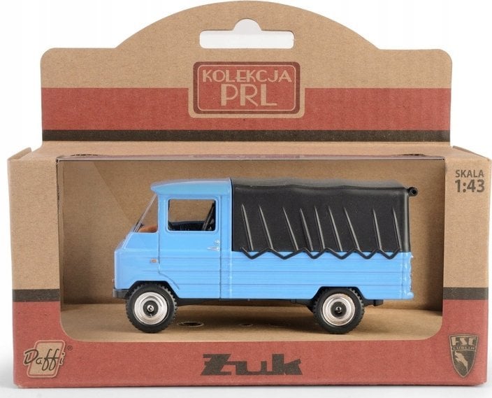 Daffi Pojazd PRL Żuk Niebieski