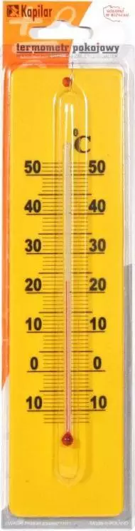 UN TERMOMETR POKOJOWY PLASTIKOWY ÅREDNI BLISTER