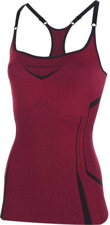 Brubeck Bezrękawnik damski FITNESS z topem r.M fuksja (CM10070)