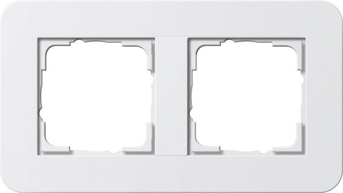 GIRA ramka do gniazd i wyłączników Biały
