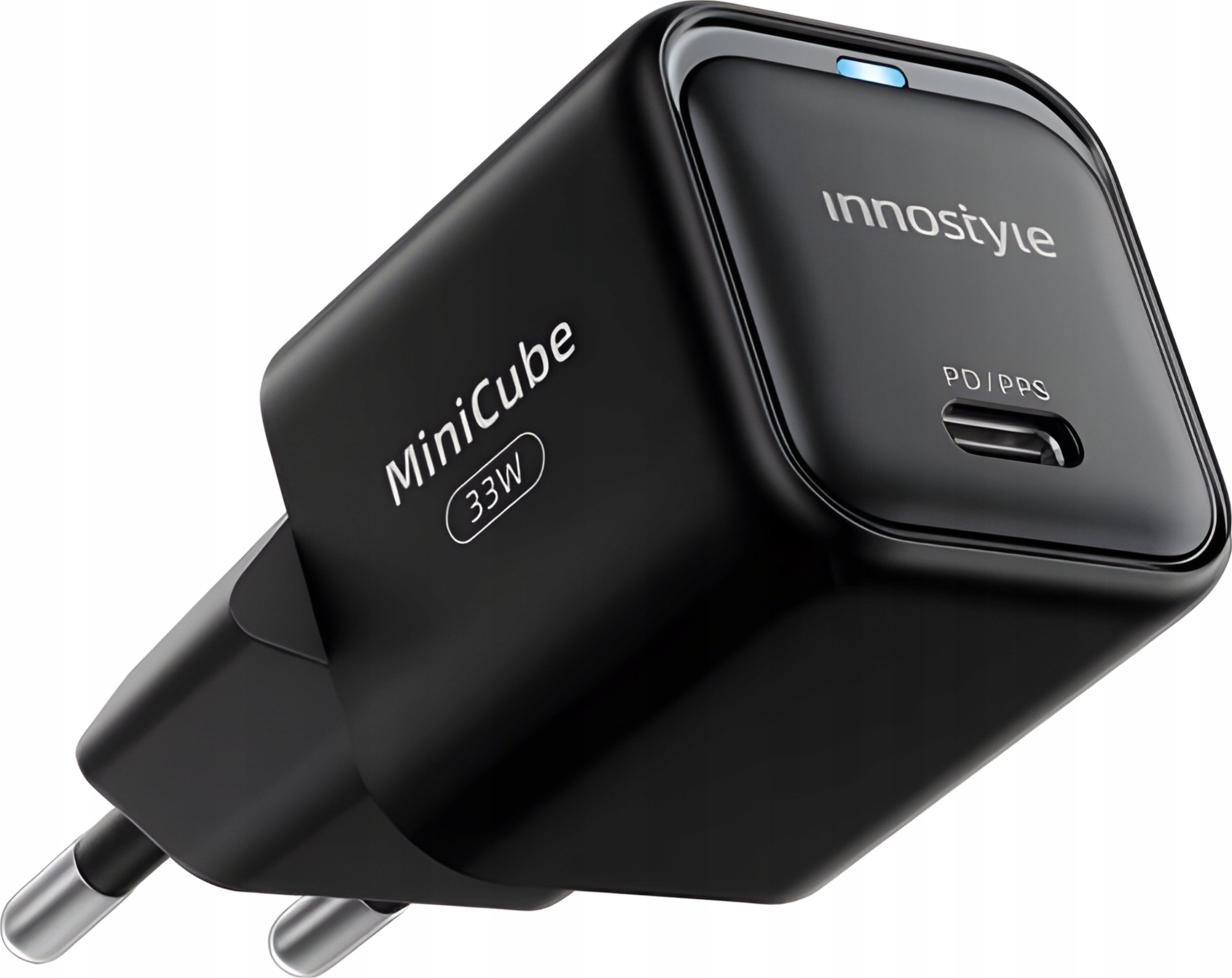 Ładowarka Innostyle INNOSTYLE SZYBKA ŁADOWARKA KOSTKA USB-C 33W USB TYP C GAN II DO SAMSUNG LED