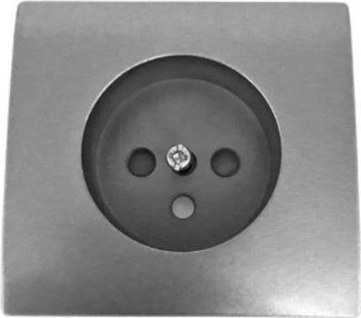 Efapel EFAPEL APOLO ELEMENT CENTRALNY DO GNIAZDA Z UZIEMIENIEM GRAFIT 50652 TGR