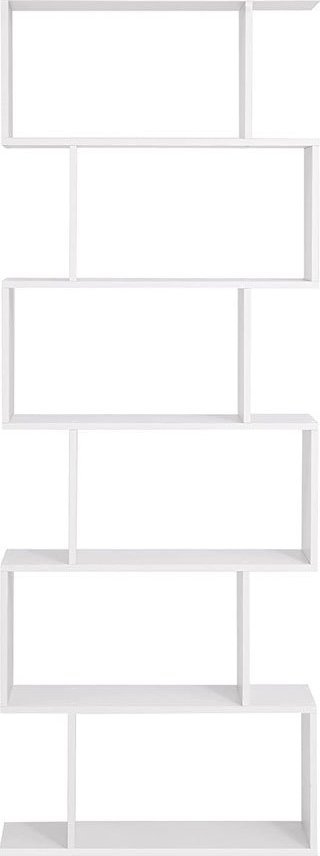 Elior Biały nowoczesny regał stojący - Antris