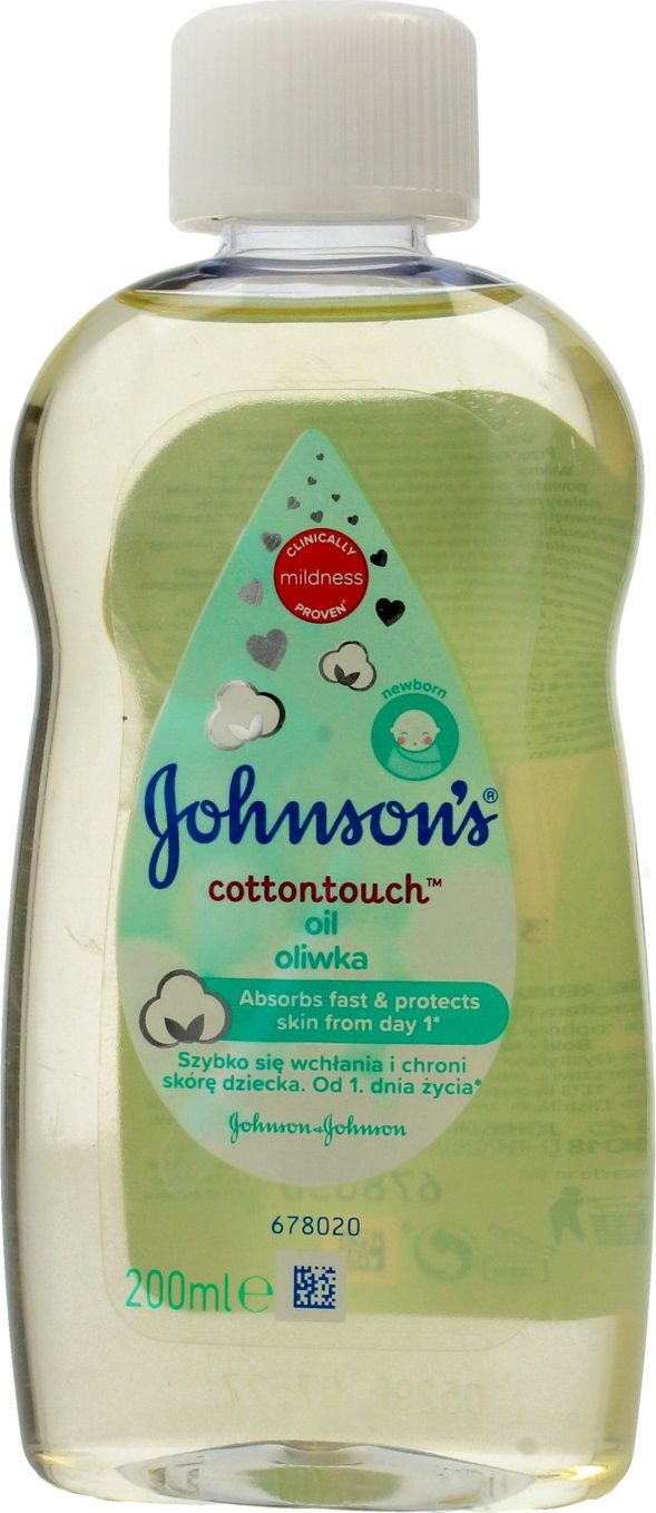 JOHNSONS BABY Cotton Touch Oliwka