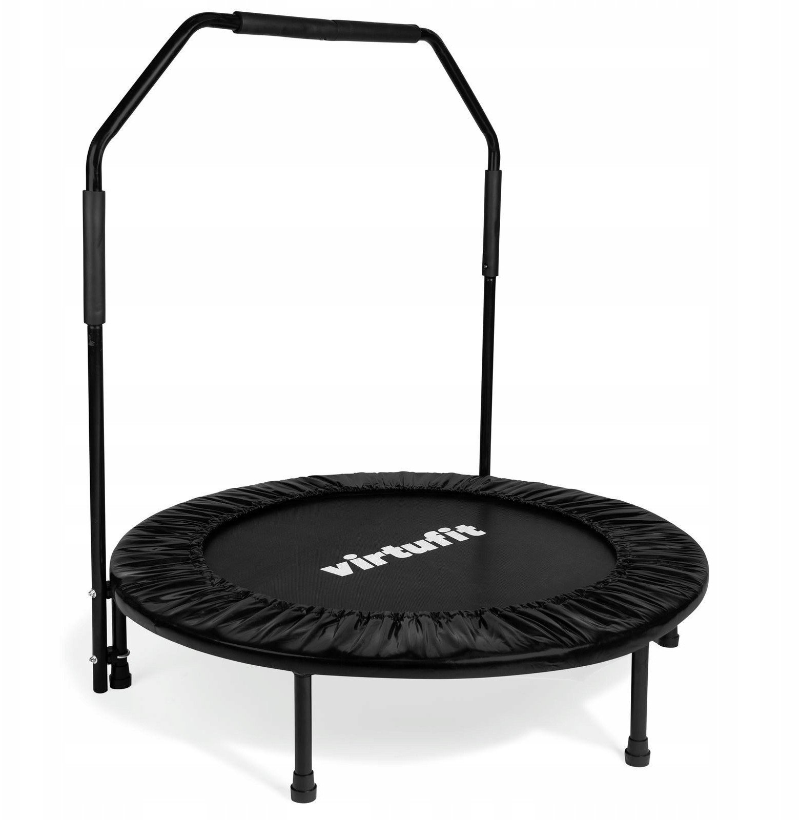 VIRTUFIT SKŁADANA TRAMPOLINA FITNESS Z UCHWYTEM 100 CM