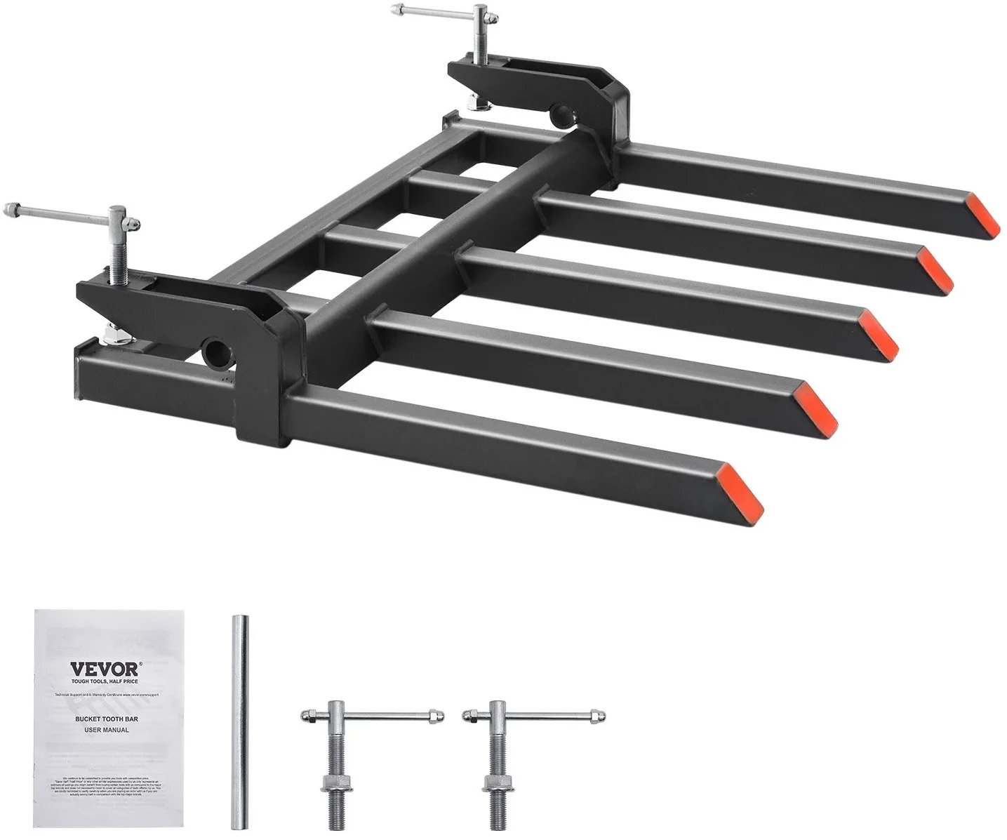 Widły paletowe do ładowacza 1200kg 120cm uchwyt traktor koparka