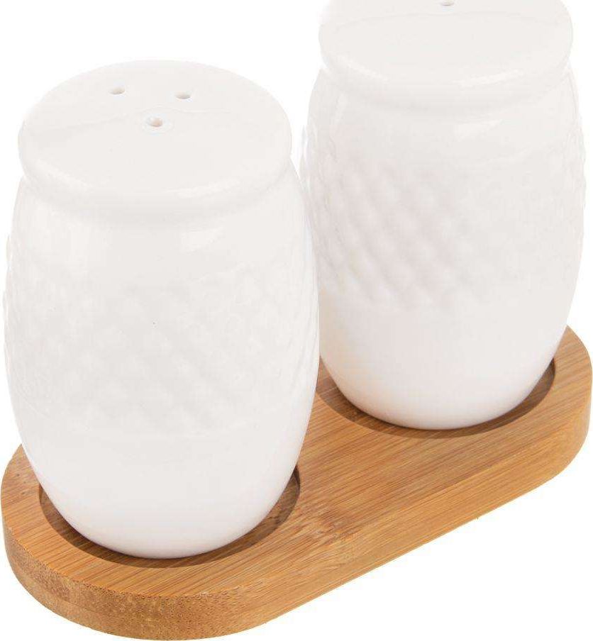 Orion Solniczka + pieprzniczka przyprawnik na sól pieprz na podstawce