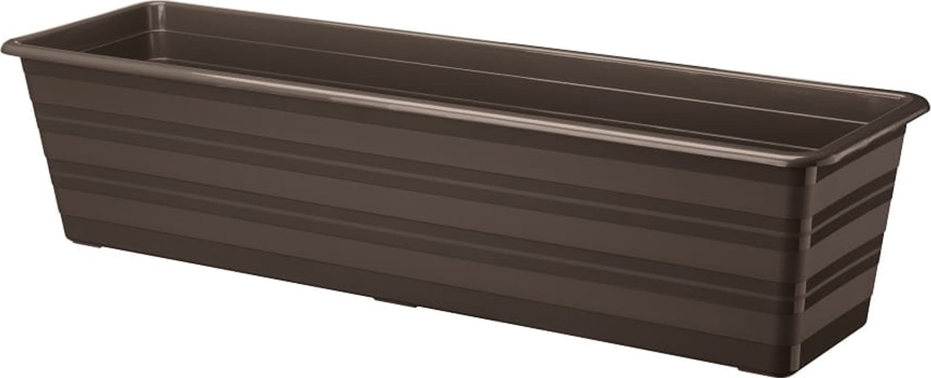 Verdenia Doniczka balkonowa Draco (60 cm, brązowy)