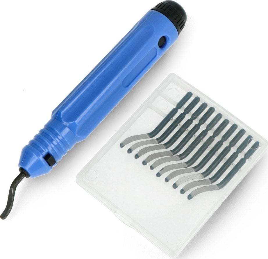 OEM Nóż do obróbki wydruków 3D - gratownik z 10 zapasowymi ostrzami}