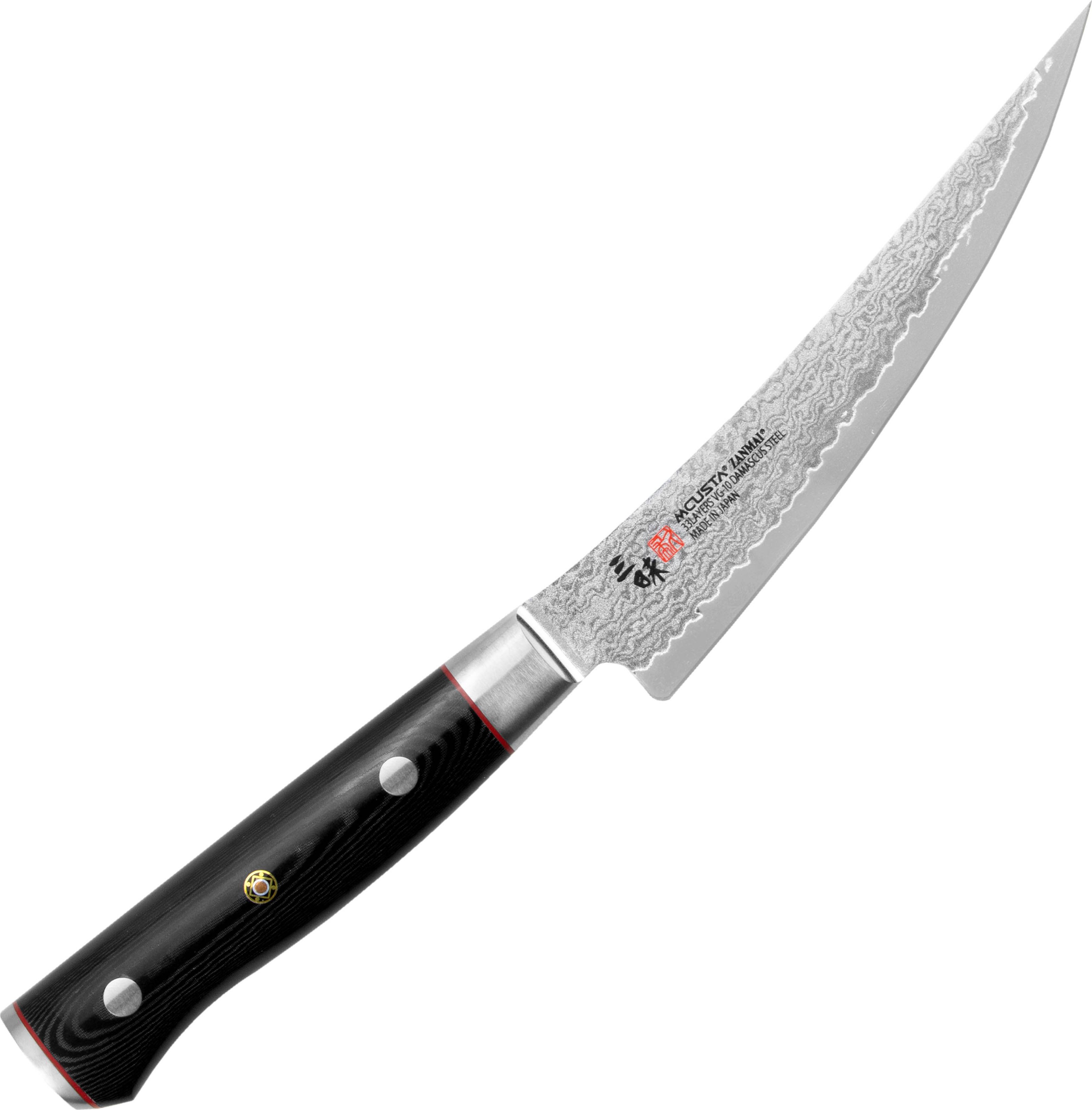 Mcusta Mcusta Zanmai Pro Zebra Nóż do wykrawania 16,5cm