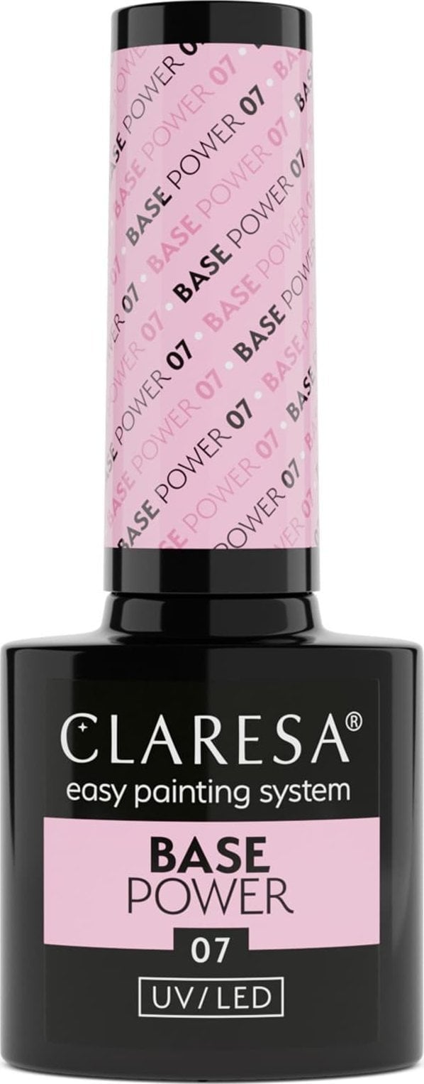 Claresa CLARESA Base Power Baza kauczukowa do paznokci UV/LED 07 5g