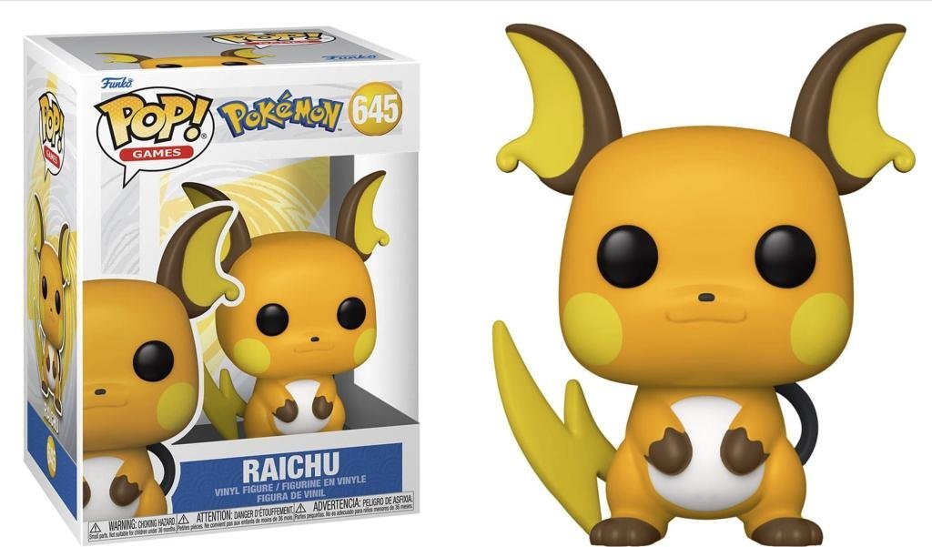 Figurka Funko Pop funko pop! figurka pokemon - pop games n 645 - raichu