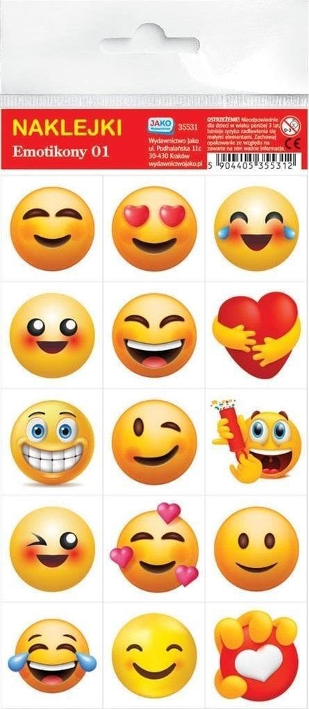 Wydawnictwo Jako Naklejki. Emotikony