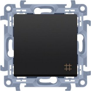 Kontakt-Simon Łącznik krzyżowy (moduł) 10AX, 250V~, zaciski śrubowe, czarny mat, SIMON10