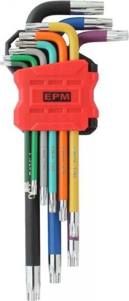 EPM KOMPLET KLUCZY TORX RED LINE 9 SZT. (1 KPL)