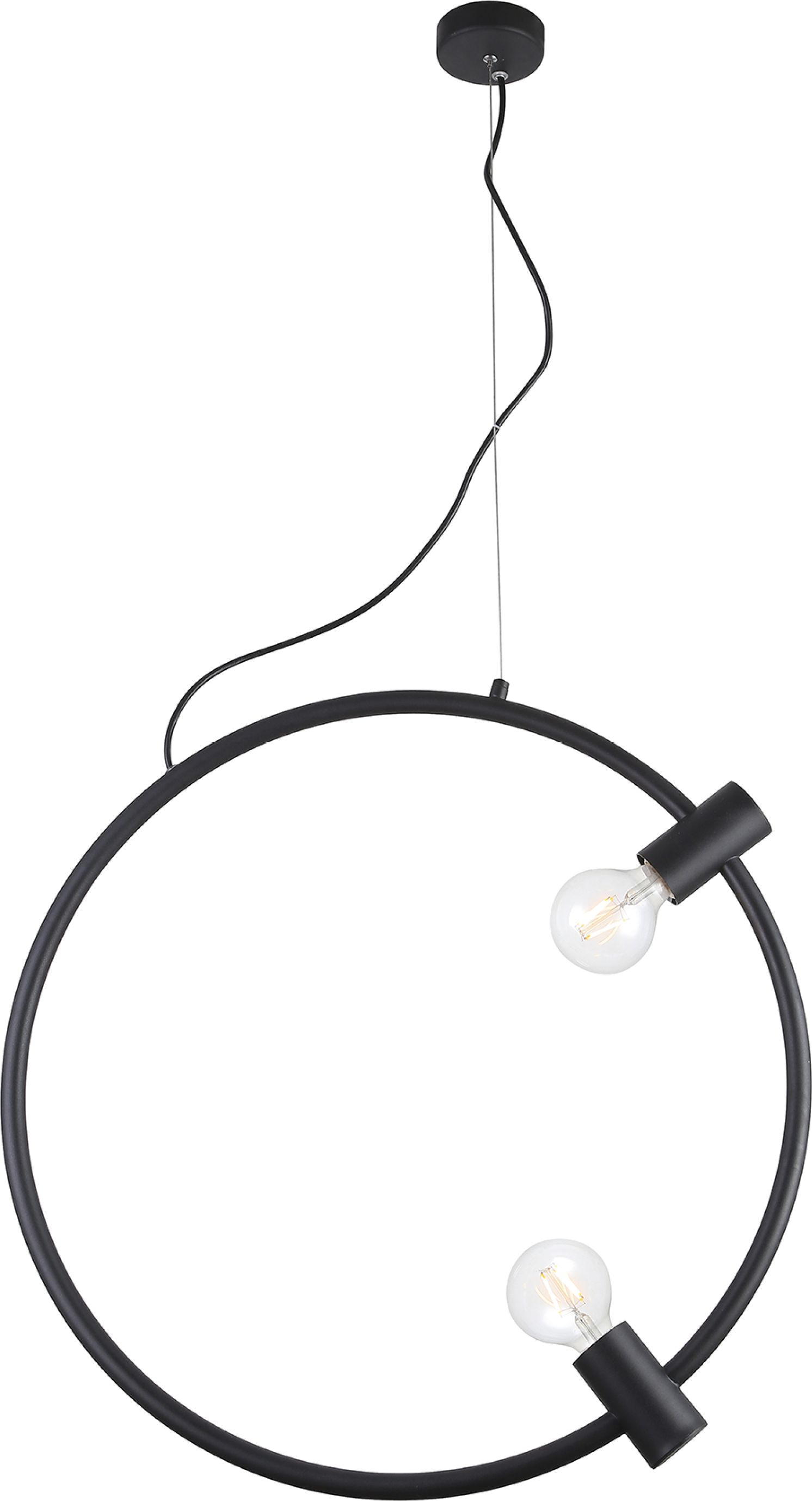 Lampa wisząca Azzardo Orsola nowoczesna czarny (AZ3353)