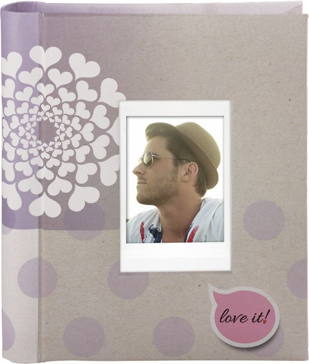 Fujifilm Instax Mini Stylish Photo Album Dots 60 Bilder (70100133818)