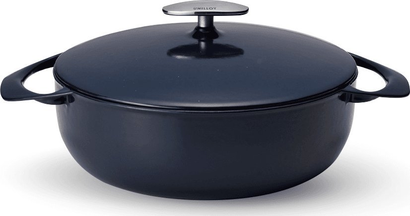 UNILLOY Garnek żeliwny UNILLOY Indigo 22 cm [US220NE]