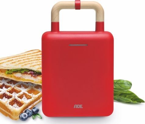 Opiekacz ADE Opiekacz do kanapek gofrownica ADE Kitchen , 1422,59,5 cm, czerwony