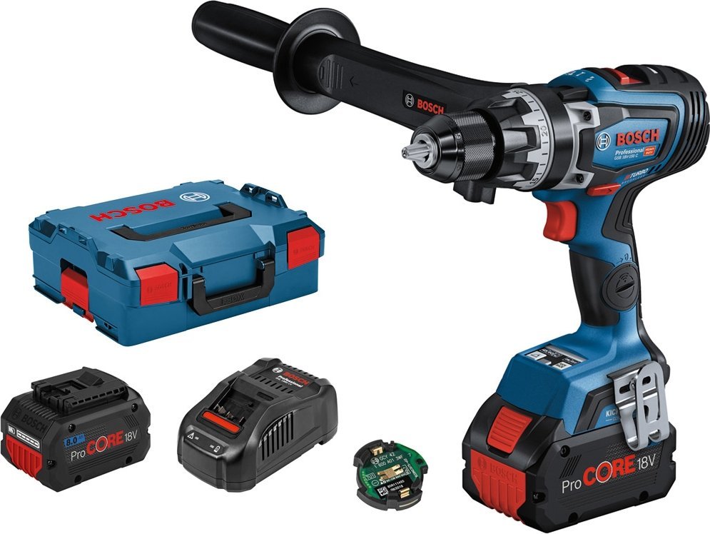 Wiertarko-wkrętarka Bosch GSB 18V-150 C 18 V 2 x akumulator 8 Ah