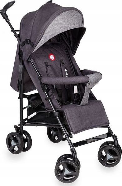 Wózek Lionelo spacerowy Irma black/dark grey