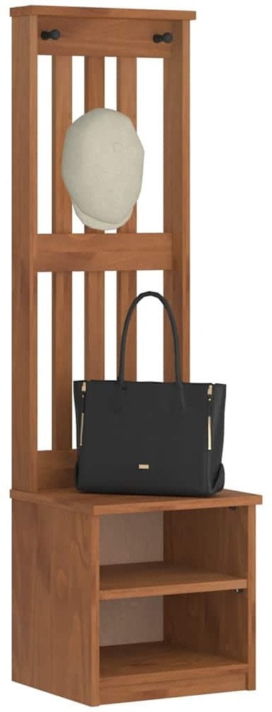 vidaXL Drzewko do przedpokoju „SANDENS" lite drewno sosnowe