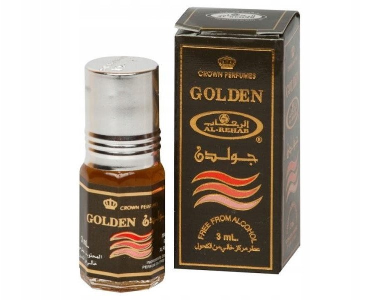 AL REHAB GOLDEN ARABSKIE PERFUMY W OLEJKU ROLL-ON 3 ml OLEJEK