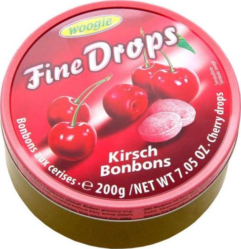 Woogie Woogie Landrynki w Puszce Wiśniowe 200 g