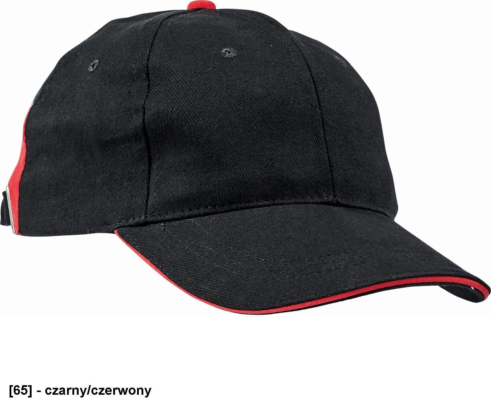 CERVA KNOXFIELD - czapka - czarny/czerwony