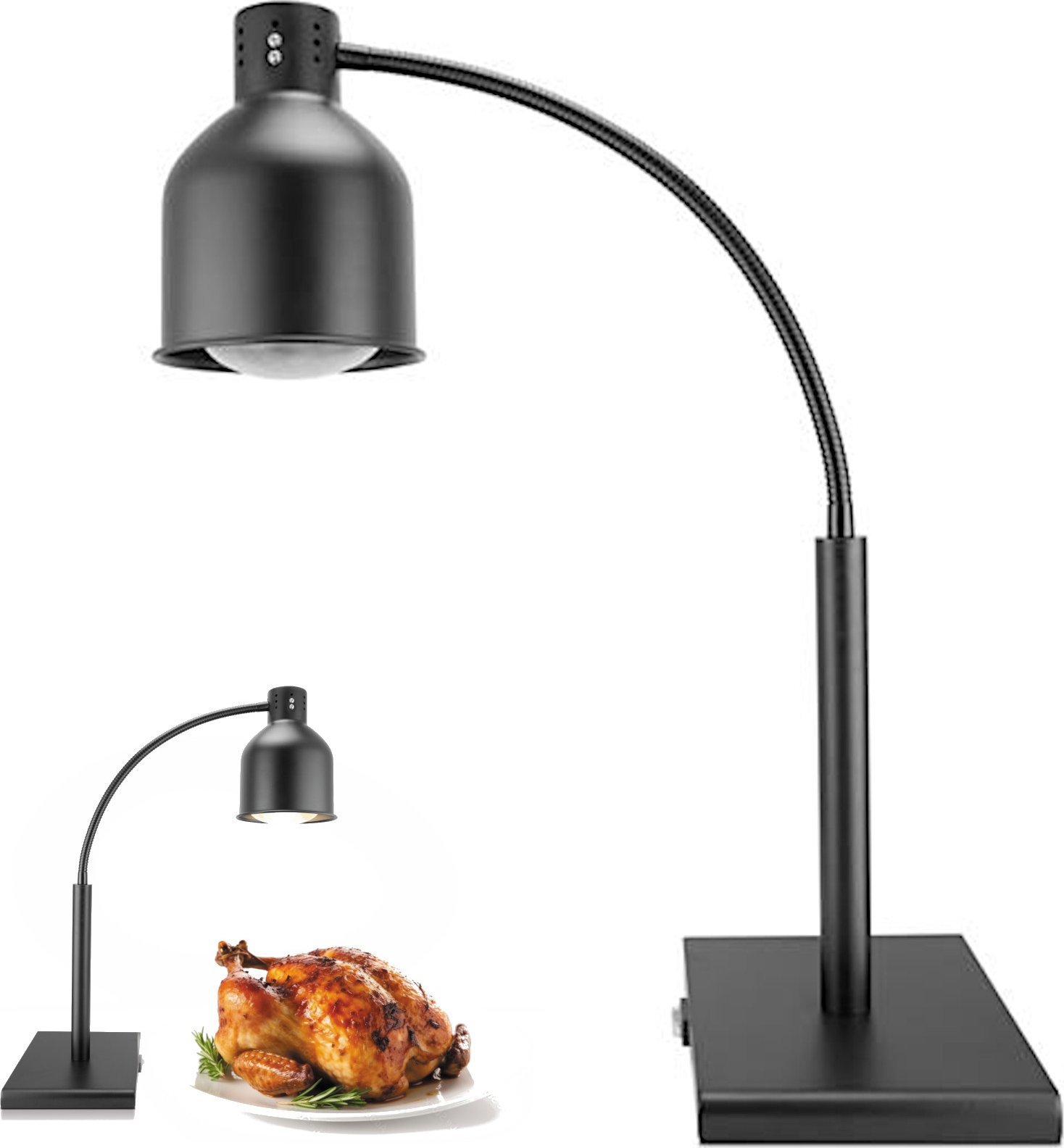 Sammic Lampa grzewcza stołowa do podgrzewania potraw giętka 250 W Lampa grzewcza stołowa do podgrzewania potraw giętka 250 W