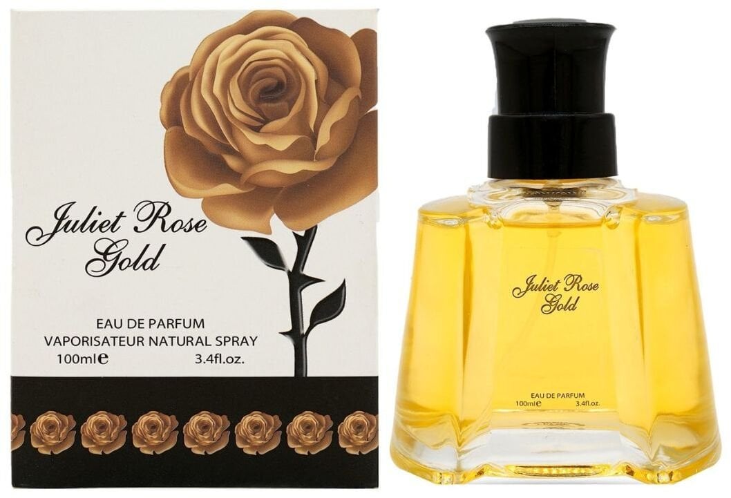 Fine Perfumery, Juliet Rose Gold, Eau De Parfum, For Women, 100 ml For Women