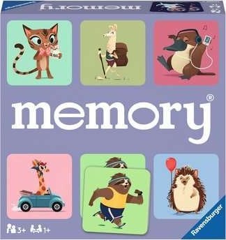 Ravensburger Ravensburger memory Wild World of Animals, Board game, Memory, 3 yr(s), 10 min, Family game