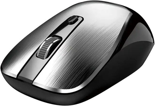 GENIUS myš NX-7125 Silver/ 1200 dpi/ bezdrátová/ Copilot/ stříbrná