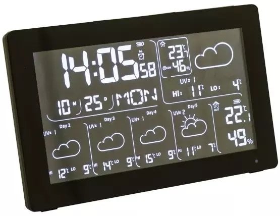 VENTUS vejrstation med 5 dages vejrudsigt, wifi (W225)