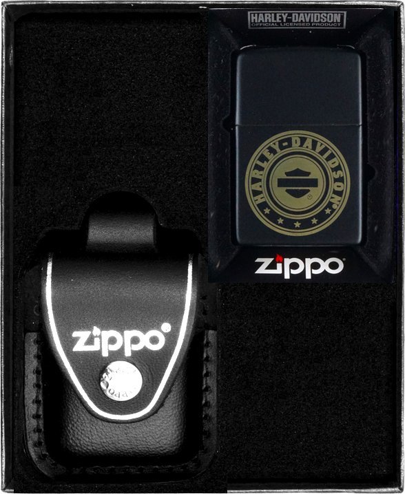 Zestaw ZIPPO Zapalniczka HARLEY DAVIDSON 8 Prezentowy No3