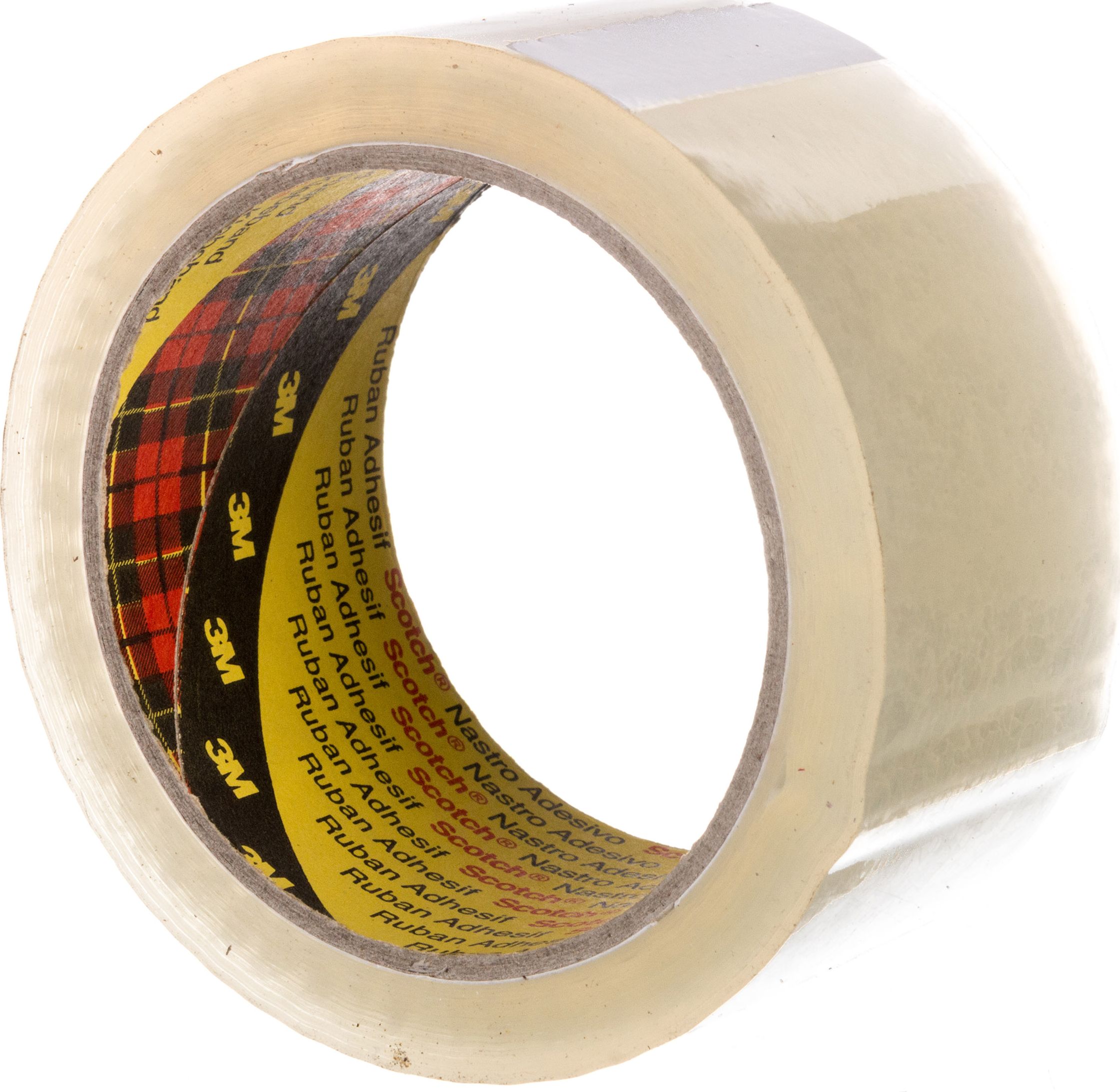 3M Taśma pakowa przezroczysta 50mm x 66m 371 7100135318 - 7100135318