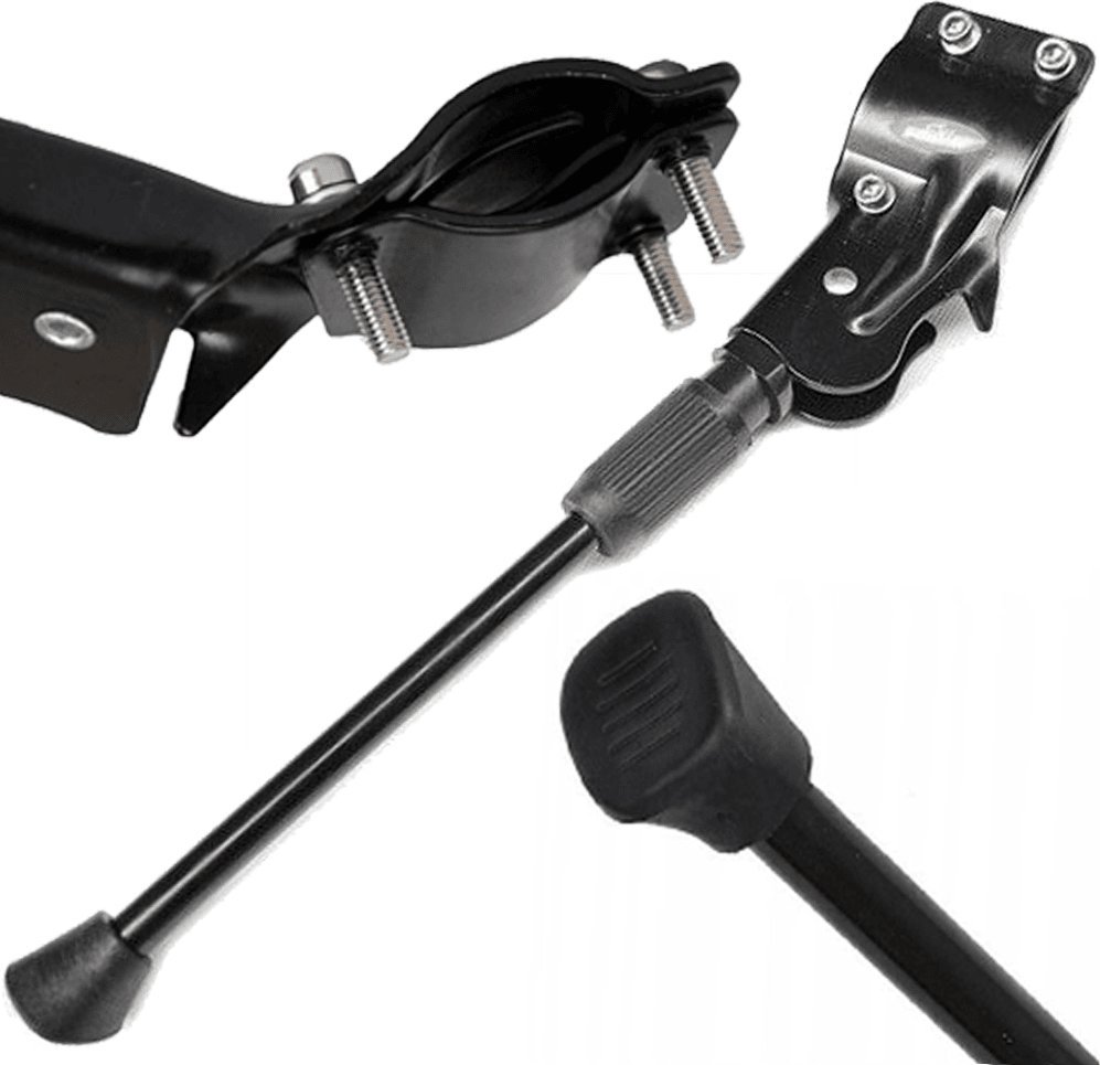 Korbi PODPÓRKA STOPKA PODNÓŻEK DO ROWERU CZARNY P7