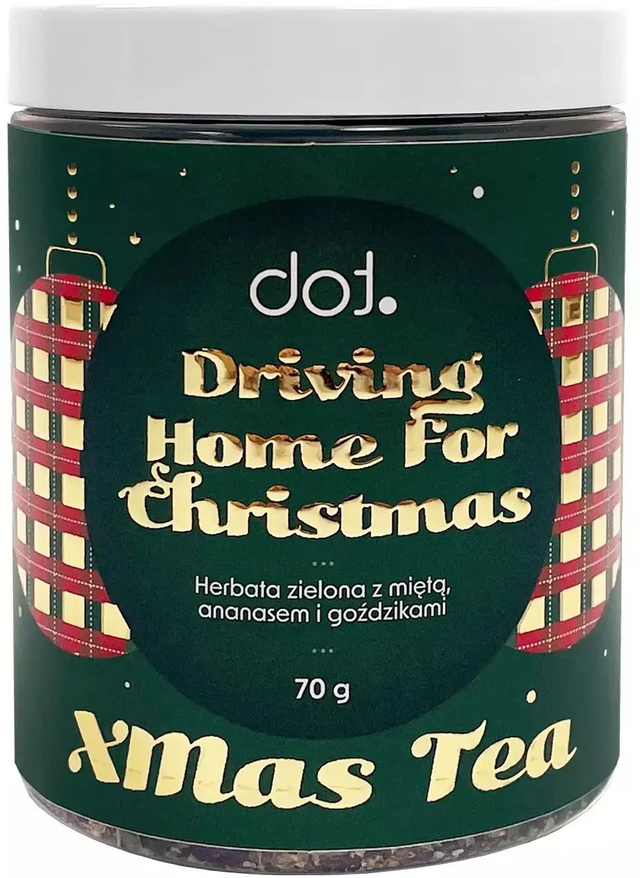dot. Herbata świąteczna zielona Driving Home For Christmas 70g