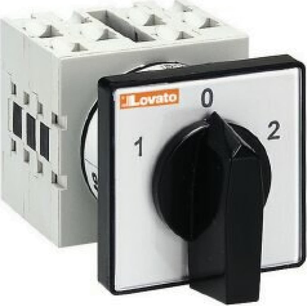 Lovato Electric Łącznik krzywkowy 1-0-2 2P 16A do wbudowania IP65 GX1652U